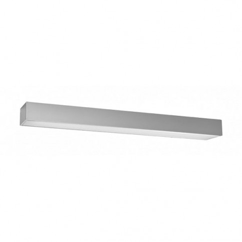 Srebrny plafon sufitowy LED EX622-Pini