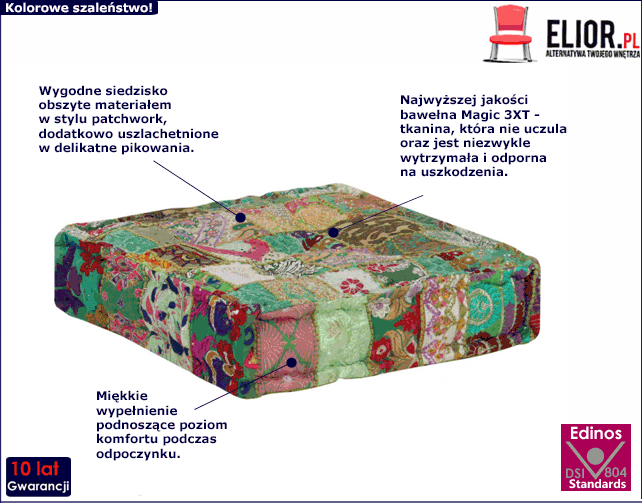 Zielona pufa Reo 2X