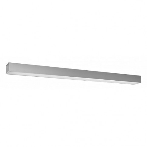 Srebrny plafon liniowy LED EX625-Pini