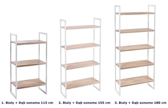 Zestaw industrialnych regałów Maso 13X