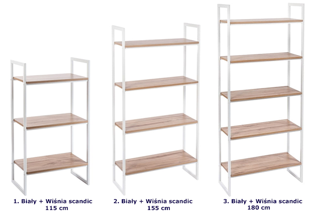Zestaw industrialnych regałów Maso 13X