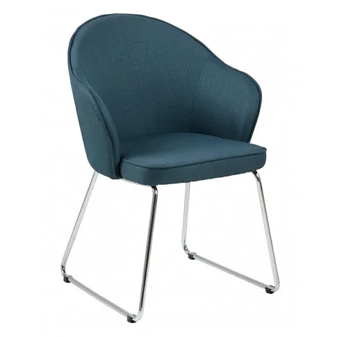 Niebieskie krzesło Nelmi