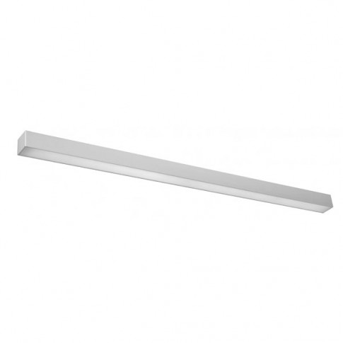 Srebrny podłużny kinkiet LED EX636-Pini