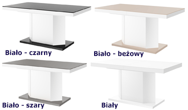 Nowoczesne stoły rozkładane Walder 3X - do jadalni