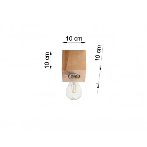 Wymiary plafonu EX638-Abes