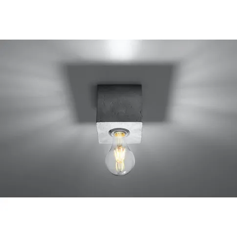 Loftowy plafon z odkrytą żarówką EX647-Abes