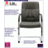 Tapicerowany ergonomiczny fotel biurowy Lauris 3X