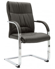 Szare ergonomiczne krzesło biurowe - Lauris 2X w sklepie Edinos.pl