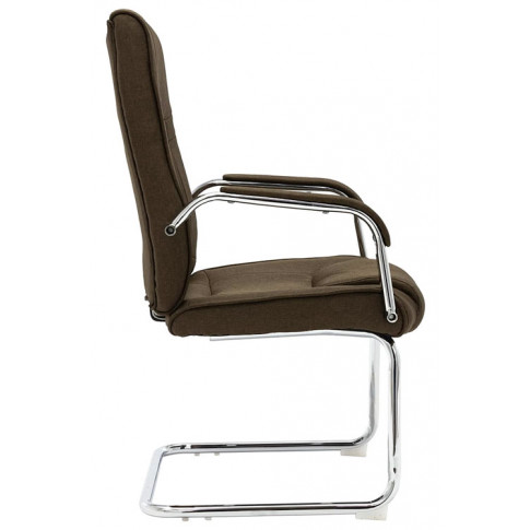 Tapicerowane tkaniną krzesło Glomer 3X