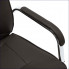 Tapicerka czarnego krzesla konferencyjnego Glomer 2X