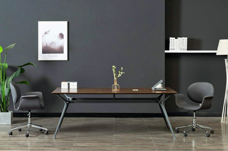 Produkt Szare krzesło obrotowe go biura i salonu - Letos - zdjęcie numer 2