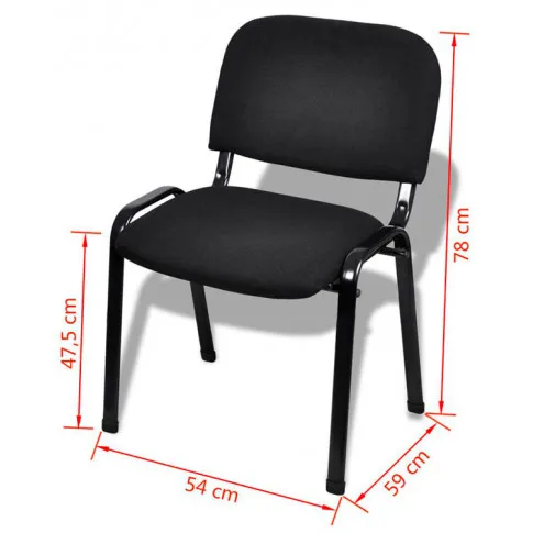 Wymiary krzesła konferencyjnego Marvis