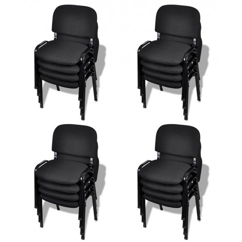 Zestaw tapicerowanych krzesel biurowych Marvis 3X