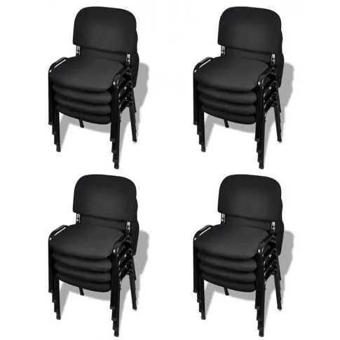 Zestaw tapicerowanych krzesel biurowych Marvis 3X