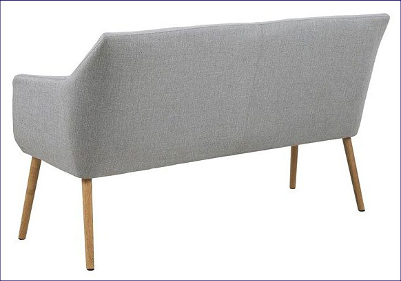 Szara sofa do przedpokoju Selgra w stylu skandynawskim