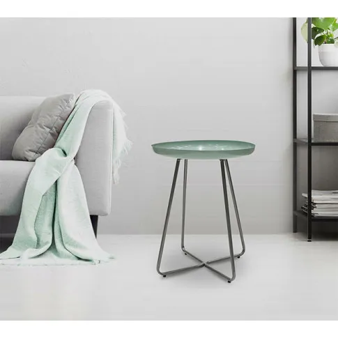 Zielony stolik Lixi nowoczesny