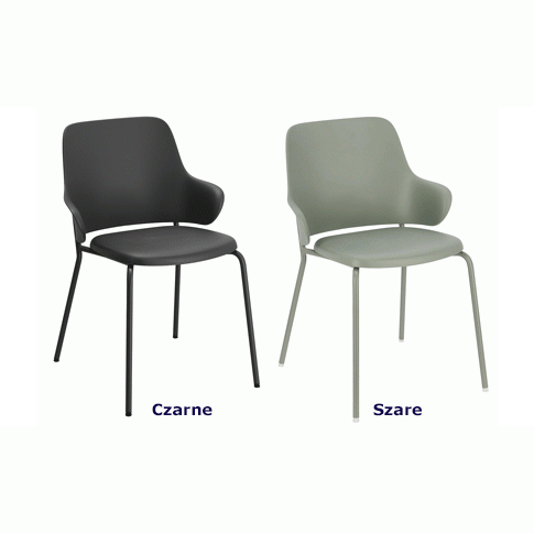 Minimalistyczne krzesła Foxo wygodne