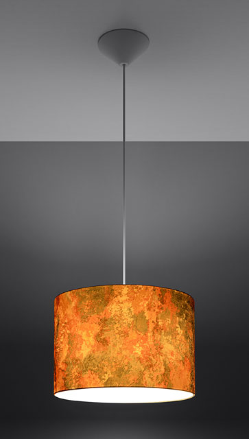 Kolorowa lampa wisząca z abażurem M750-Zanari