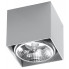 Szary minimalistyczny plafon LED kostka EX656-Blaki