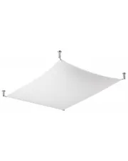 Minimalistyczny designerski plafon 105x80 cm - EX657-Luni w sklepie Edinos.pl