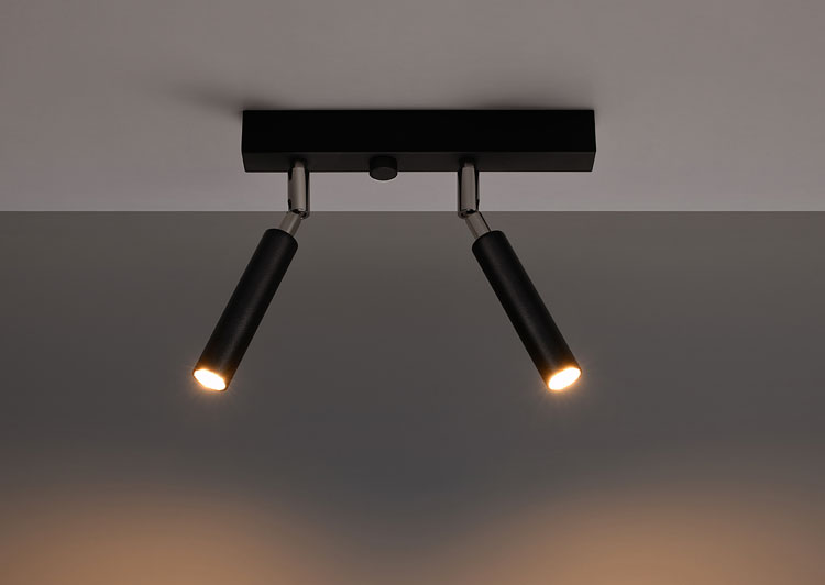 Plafon z regulowanymi reflektorami E631-Bambi