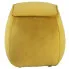 Żółty puf do salonu Arktos 4X