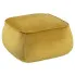Żółta pufa tapicerowana Arktos 2X