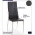 Fotografia Krzesło metalowe Olox - czarne z kategorii Strona główna