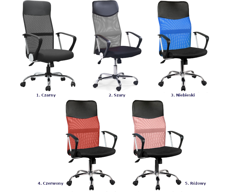 Ergonomiczny fotel obrotowy biurowy Tabou