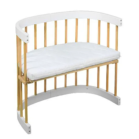 Białe naturalny buk krzesło z wielofunkcyjnego łóżeczka Nando 4X