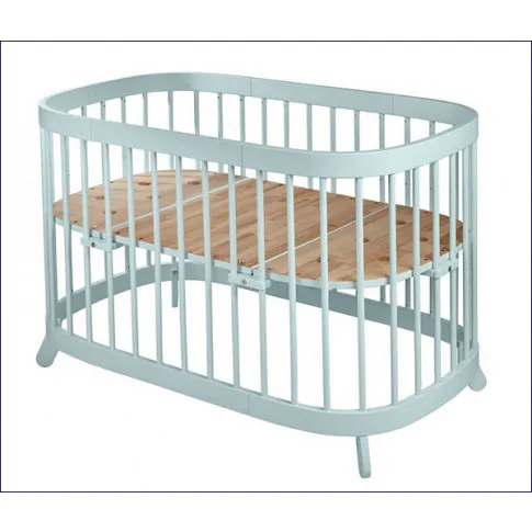 Miętowe rosnące z dzieckiem łóżeczko Nando 6X