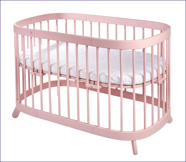 Różowe wielofunkcyjne łóżeczko dla dzieci Nigras 7X