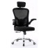 Czarny ergonomiczny fotel biurowy - Sefilo