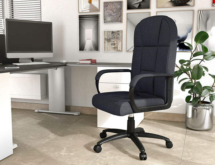 Ergonomiczny fotel biurowy z podłokietnikami Nomari