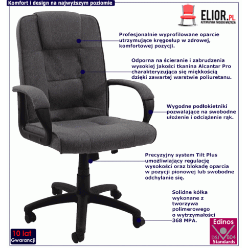 Fotel Velos z regulacją wysokości