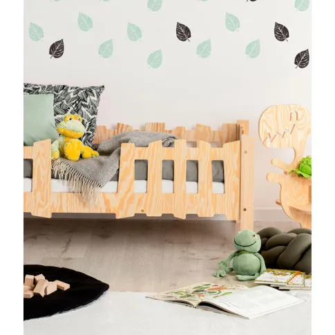 Sosnowe pojedyncze łóżko dziecięce Tiffi 3X