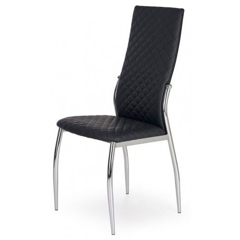 Zdjęcie produktu Krzesło tapicerowane Edson - czarne.