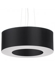 Czarny nowoczesny żyrandol nad stół - EX692-Saturni w sklepie Edinos.pl