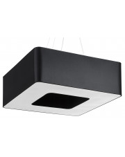 Czarny designerski żyrandol kwadrat - EX703-Urani w sklepie Edinos.pl
