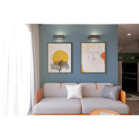 Wizualizacja wnętrza z wykorzystaniem kinkietu EX711-Vego