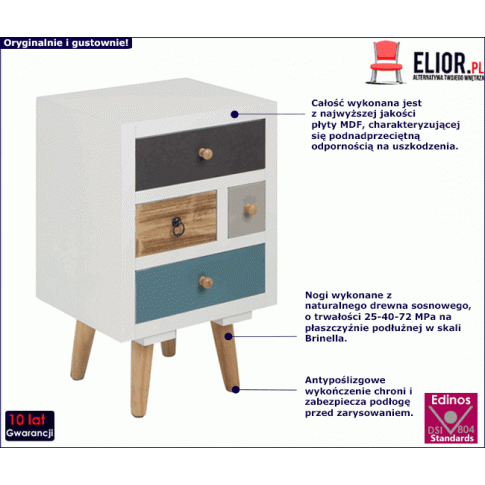 Szafka nocna Amaia 2X