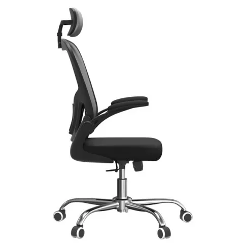 Fotel obrotowy Sefilo z podnoszonymi podłokietnikami