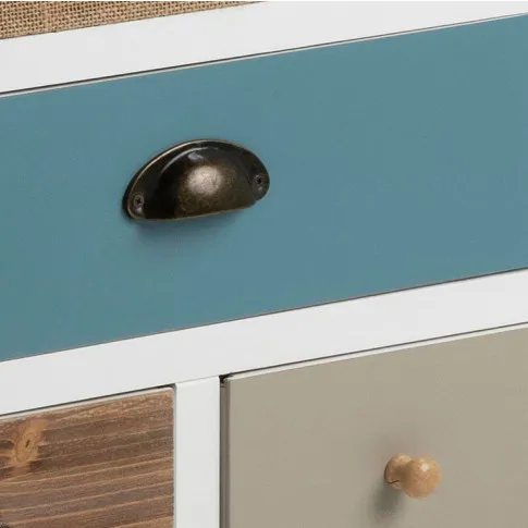 Wielokolorowa komoda Amaia 4X