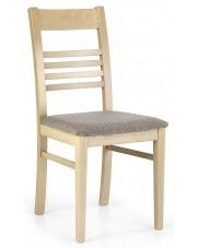 Krzesło drewniane Umer - dąb sonoma w sklepie Edinos.pl