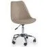 Zdjęcie produktu Fotel obrotowy dla ucznia Nommi - beżowy.