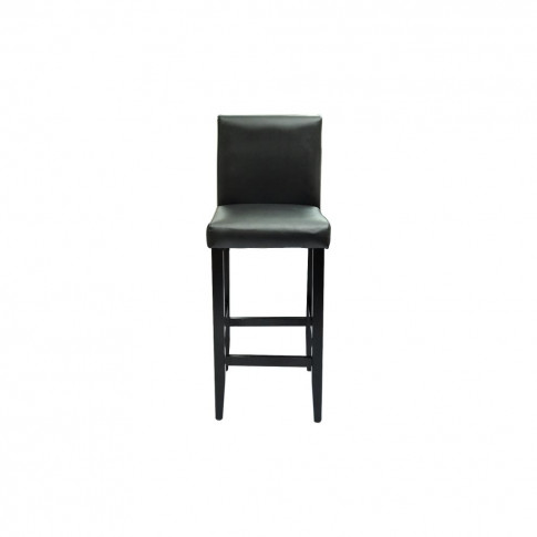 Czarne wysokie krzesło barowe Arsen 2X