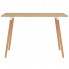 Wysoki stół drewniany z zestawu Avril
