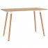 Prostokątny stół drewniany z kompletu mebli Avril