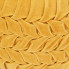 Żółty welurowy puf tapicerowany Sativ