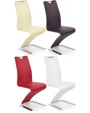 Stylowe krzesło metalowe Yorker - 4 kolory w sklepie Edinos.pl